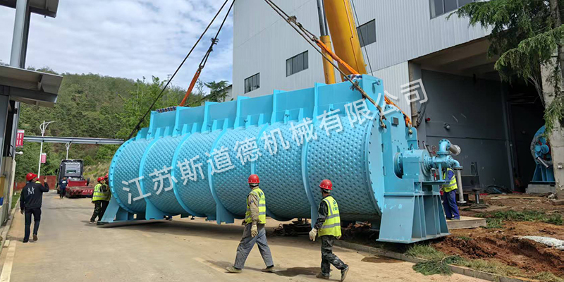 斯道德圓盤干化機項目千里奔赴，助力昆明垃圾焚燒發(fā)電項目提標改造